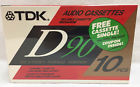 D90 Tdk Audio Cassette Tapes Pack New Ieci Type 020356264109
