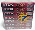 1ec-type1 D90 Tdk Cassette Tapes High Output Iec Type New Still Sealed