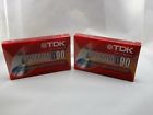 D90l4dga Tdk Min Superior New Nos Blank Sealed Cassette Tapes Normal