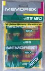 Dbs 120 Memorex Pack Blank Cassette Tape New Sealed 071809060250