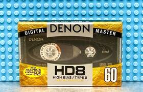 Denon 081757651271 Hd-8 60 Type Ii Blank Cassette Tape 1 Sealed