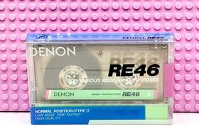 Denon 988001653370 Re 46 Type I Blank Cassette Tape 1 Sealed