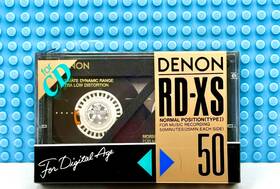 Denon 988001655763 Rd-xs 50 1988 Japan Type I Blank Cassette Tape 1 Sealed