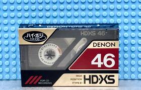 Denon 988001658511 Hd-xs 46 Type Ii Blank Cassette Tape 1 Sealed