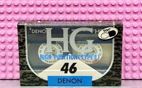 Denon 988001658863 Hg 46 Type I Blank Cassette Tape 1 Sealed