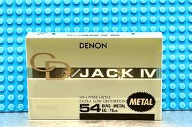 Denon 988001659150 Cd Jack Metal 54 Type Iv Blank Cassette Tape 1 Sealed