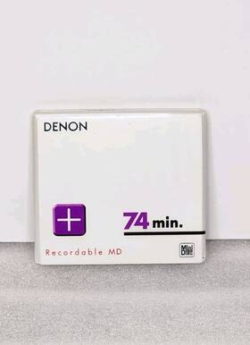 Cmd-74n-v Denon Md 74mins Blank Mini Disc 1 Brand New