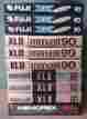 Dr-ll Maxell Xlll Fuji Memerex 10 New Sealed Blank Cassettes 60 90