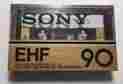 Ehf90 Sony Sealed Vintage Cassette Tape Ehf 90 Type Ii High Bias Free Shipping