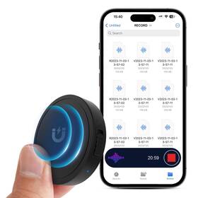Nz007 Elasound 132g 9800 Hour Voice Activated Recorder - With Ai-i