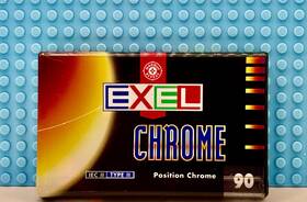 Exel 459220879625 Chrome 90 Blank Cassette Tape 1 Sealed