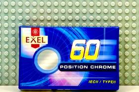 Exel 601020131131 Chrome 60 Blank Cassette Tape 1 Sealed