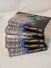 Extraslim90min Fuji Lot Of 5 Dr I Factory Sealed Cassette Tapes New Iec 074101501384