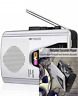 Ff9230a Retekess Cassette Player Portable Recorder Silver