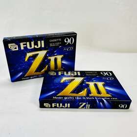 Cro2 Fuji 074101501650 Zii Blank Cassette 2-pack Type Ii 90 Minute For Cd Iecii