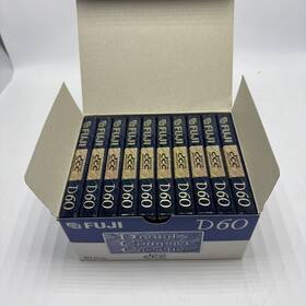 A60u Fuji 074101501773 Dcc D60 Blank Digital Cassette Tapes 90 Min Sealed Set Of 10