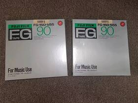 Fg-150-555 Fuji 150-555 Two Film Reel To 1800 Fg 90 Min For Music Sealed Japan
