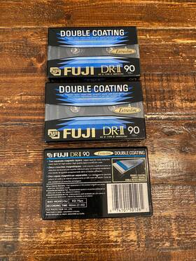 Fuji 741015001261 Dr-ii 90 Cassette Tape Type Ii - Nos
