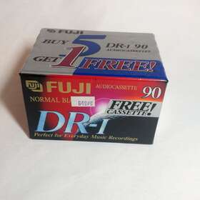 Fuji 90 5 1 6 Dr-i Normal Bias Minutes Audio Cassette Dr-1 Factory Sealed