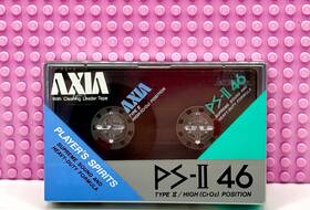 Fuji 902520005649 Axia Ps 2 46 1985 Japan Type Ii Blank Cassette Tape 1 Sealed