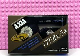 Fuji 902520016379 Axia Gt Iix 54 Gray 1988 Japan Type I Blank Cassette Tape 1 Sealed