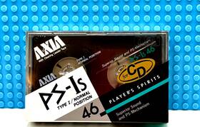 Fuji 902520021885 Axia Ps Is 46 1988 Japan Type I Blank Cassette Tape 1 Sealed