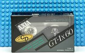 Fuji 902520022608 Axia Gt Ix 60 Gray 1988 Japan Type I Blank Cassette Tape 1 Sealed