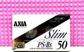 Fuji 902520038364 Axia Ps Iis 50 Slim 1990 Japan Type Ii Blank Cassette Tape 1 Sealed