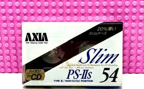 Fuji 902520038371 Axia Ps Iis 54 Slim 1990 Japan Type Ii Blank Cassette Tape 1 Sealed