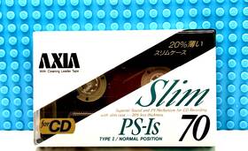 Fuji 902520039514 Axia Ps Is 70 Slim 1990 Japan Type I Blank Cassette Tape 1 Sealed