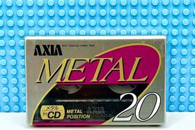 Fuji 902520045003 Axia Metal 20 1991 Japan Type Iv Blank Cassette Tape 1 Sealed