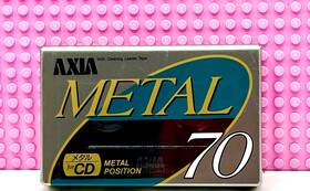 Fuji 902520045058 Axia Metal 70 1991 Japan Type Iv Blank Cassette Tape 1 Sealed