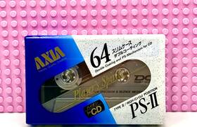 Fuji 902520052537 Axia Ps 2 64 1991 Japan Type Ii Blank Cassette Tape 1 Sealed