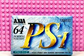 Fuji 902520085832 Axia Ps 1 64 1992 Japan Type I Blank Cassette Tape Sealed