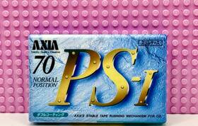 Fuji 902520085849 Axia Ps 1 70 1992 Japan Type I Blank Cassette Tape Sealed