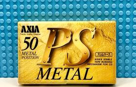 Fuji 902520086457 Axia Ps Metal 50 1992 Japan Type Iv Blank Cassette Tape 1 Sealed
