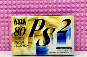 Fuji 902520103147 Axia Ps 2 80 1993 Japan Blank Cassette Tape 1 Sealed