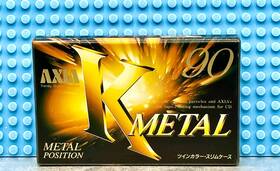 Fuji 902520105684 Axia K Metal 90 Vs Ii Type Iv Blank Cassette Tape 1 Sealed