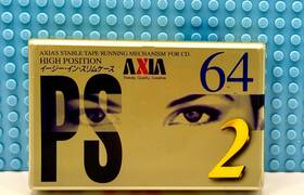 Fuji 902520123534 Axia Ps 2 64 1995 Japan Type Ii Blank Cassette Tape 1 Sealed