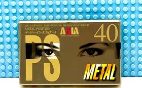 Fuji 902520123831 Axia Ps Metal 40 1995 Japan Type Iv Blank Cassette Tape 1 Sealed