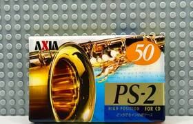 Fuji 902520147011 Axia Ps 2 50 1996 Japan Inch Saxophone Blank Cassette Tape 1 Sealed