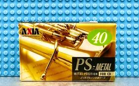 Fuji 902520147356 Axia Ps Metal 40 Vs. V Type Iv Blank Cassette Tape 1 Sealed