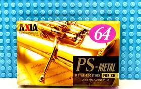 Fuji 902520147400 Axia Ps Metal 64 1996 Japan Type Iv Blank Cassette Tape 1 Sealed