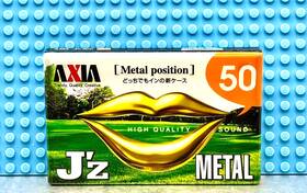 Fuji 902520153395 Axia Jftz Metal 50 Vs. Iii Type Iv Blank Cassette Tape 1 Sealed