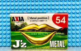 Fuji 902520153401 Axia Jftz Metal 54 Vs. Iii Type Iv Blank Cassette Tape 1 Sealed