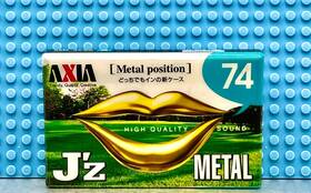 Fuji 902520153449 Axia Jftz Metal 74 Vs. Iii Type Iv Blank Cassette Tape 1 Sealed