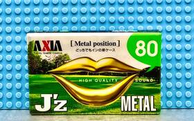 Fuji 902520153456 Axia Jftz Metal 80 Vs. Iii Type Iv Blank Cassette Tape 1 Sealed