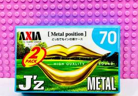Fuji 902520153807 Axia Jftz Metal 70 1997 Type Iv 2 Pack Blank Cassette Tapes Sealed