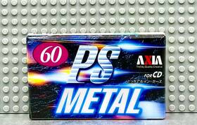 Fuji 902520166999 Axia Ps Metal 60 Vs. Iii Type Iv Blank Cassette Tape 1 Sealed