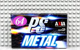 Fuji 902520167002 Axia Ps Metal 64 Vs. Iii Type Iv Blank Cassette Tape 1 Sealed
